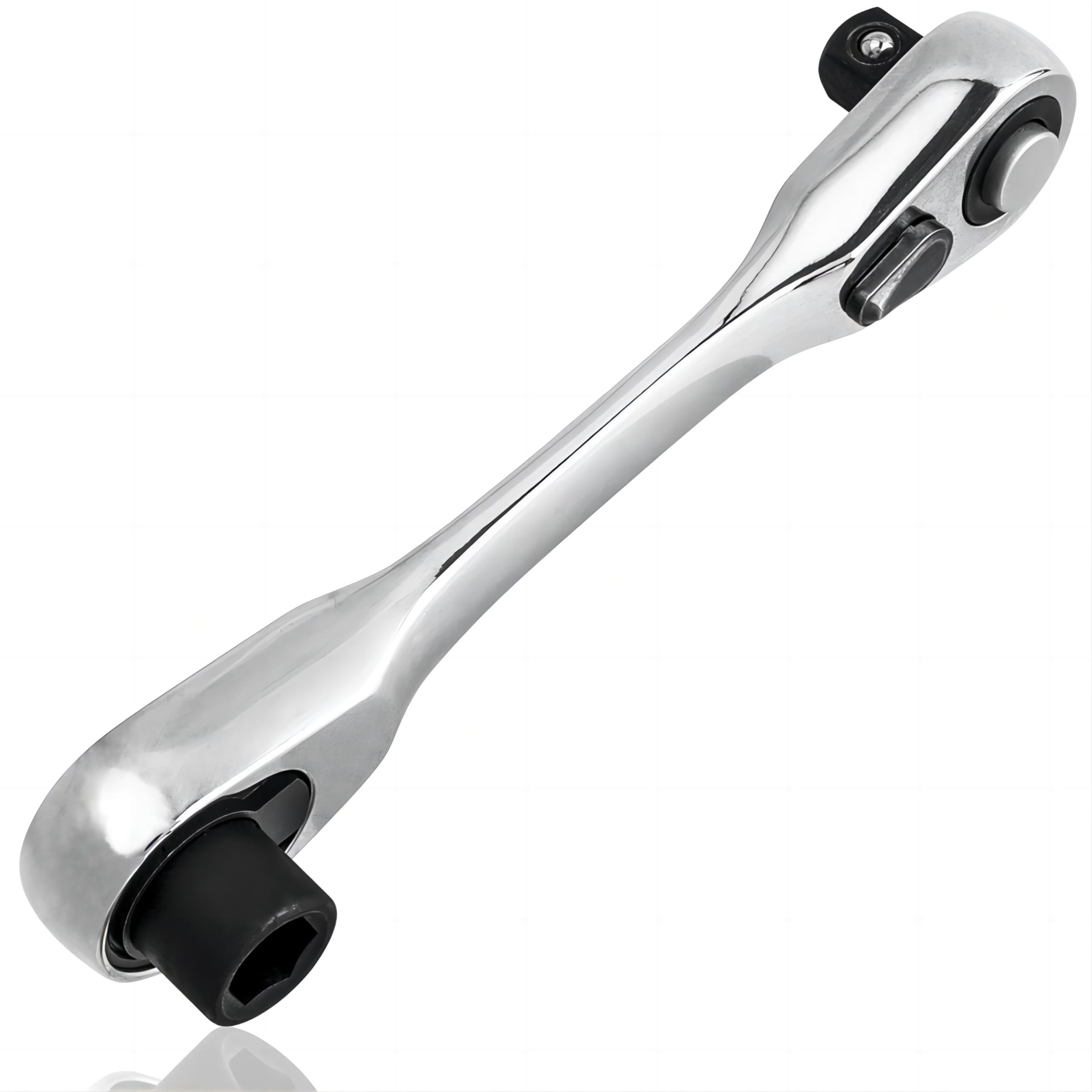 Linena7様 YAKAMOZ 2 in 1 72-Tooth Mini Ratchet Wrench, 90 Degree Right Angle